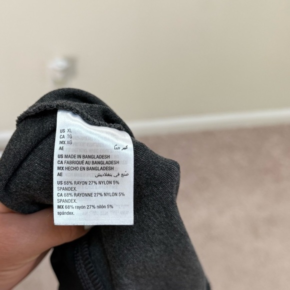 NWOT Style & Co Dark Gray Comfortable and Stylish Flared Pants Size XL - Picture 8 of 9